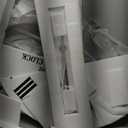 Large Wall Clock for Living Room Decor  32 Inch Knocked-Down (KD) Silent Non-Ticking Modern Farmhouse Wall Clock, Oversized Decorative Metal Roman Numeral Clock, Black