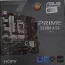 ASUS Prime B760M-A D4-CSM Intel B760 (LGA 1700) mATX Commercial CSM Motherboard, PCIe 4.0, DDR4, 2X M.2, 2.5Gb LAN, DP, 2X HDMI, SATA 6 Gbps, USB Type-C, Aura Sync, ASUS Control Center Express