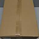 Calmootey Portable Closet Organizers, Clothing Storage, Wardrobe with 6 Shelves and Hanging Rod, Non-Woven Fabric Cover with 4 Side Pockets, Black