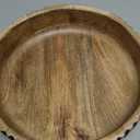 Decorative Bowl MANGO WOOD Decorative Bowls for Home Decor - Organic Modern Home Decor Bowl Key Bowl, Candy Bowl, Smudge Bowl (10" X 10" X 2.5'')
