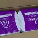 Poise Incontinence & Postpartum Pads for Bladder Leaks, 4 Drop Moderate Absorbency, Long Length, 108 Count