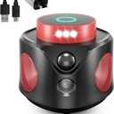 Mouse Repellent Ultrasonic Plug in, Mice Repellent Indoor Ultrasonic Pest Repeller 2025 Upgraded, 360 Ultrasonic Rodent Repellent with PIR Sensor & LED Strobe Light for Indoor