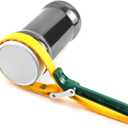 QWORK 9" Belt Strap Wrench, Multi-Purpose Adjustable Strap Oil Filter Strap Opener Wrench with 19 11/16" Capacity Adjustable Strap