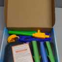 Stomp Rocket Jr Multi-Color Rocket Launcher for Kids, 8 Rockets - Fun Outdoor Kids Gifts for Boys & Girls - STEM Toy Foam Blaster Set Soars Up to 100 Feet - Ages 3 & Up