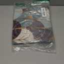 Wave Entrance Door Mat Ocean Japanese Style Doormat Outdoor Anti Skid PVC Coil Rug for Entryway Porch Home Decor