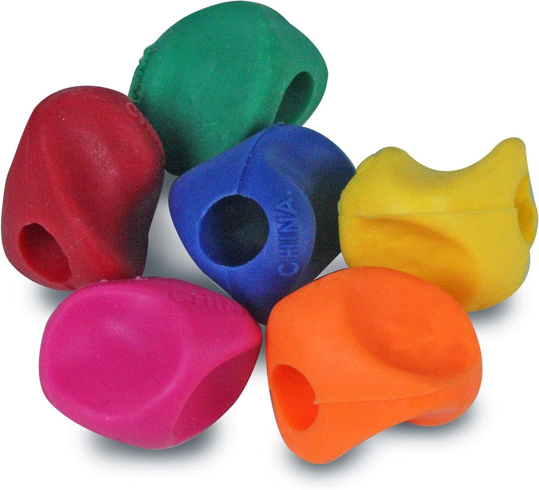 The Pencil Grip Mini Pencil Grips 50 Pack, Assorted Bright Colors (TPG-17550) (50 Count (Pack of 1))
