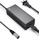 24V 2A Electric Scooter Battery Charger, Suitable for Go Go Elite Traveler, Pride Mobility, Jazzy Electric Chair Battery, and Plus Ezip Mountain Trailz 3-pin XLP Scooter Charger