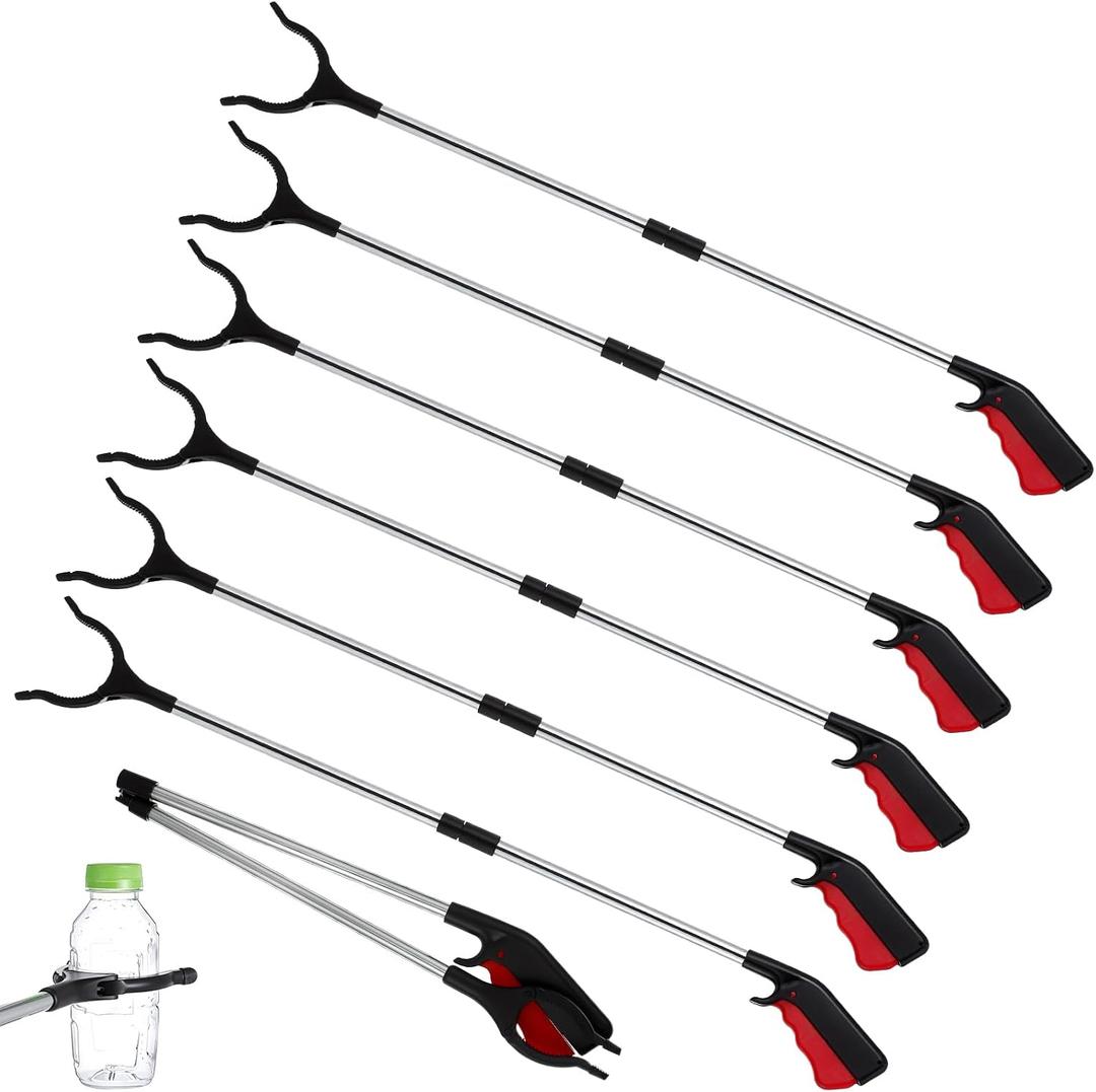 Norme 30 Pcs Grabber Reacher Tools, 32.7 in Foldable Trash Pickers