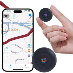 GPS Tracker for Vehicles,Car GPS Tracker Portable Real Time Magnetic GPS Tracking Device,Full Global Coverage Location Tracker for Kids,Dogs,Trucks/Person,No Subscription Required/No Monthly Fee