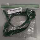 Command Garland Holder, Fireplace Mantle Garland Holder for Displaying Garlands, Wreaths, and Holiday Decor Without Leaving Damage, Holes, or Residue, Holds 2lbs, Green, 6 Pack