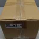 Rocutus Clear Plastic Storage Containers, 8 Pack Mini Beads Box With Hinged Lid, Large Size (7.7 x 4.1 x 1.6 Inches)