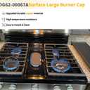 Allstare DG62-00067A Surface Large Burner Cap Replacement for Samsung Gas Range Parts NX58H5600SS/AA NX60T8311SS/AA NX60A6511SS/AA 3.74 Inch Samsung Gas Stove Burner Flame Cap Range Burner Head 1 Pc