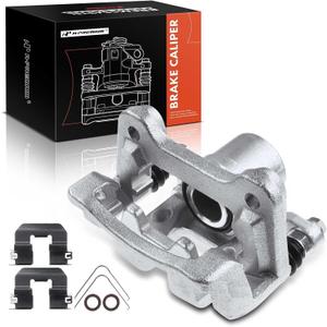 A-Premium Disc Brake Caliper Assembly with Bracket Compatible with Select Hyundai & Kia Models - Tucson 2016-2021, Sportage 2017-2020, 1.6L 2.0L 2.4L - Rear Right Passenger Side