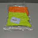 Women's Neon Scrunch Crew Socks 80s 90s Retro 3-Pack Cotton Stacked Boot Calf Cozy Ribbed Slouchy Socks Size 5-10 (2-neon Green/1-neon Orange)