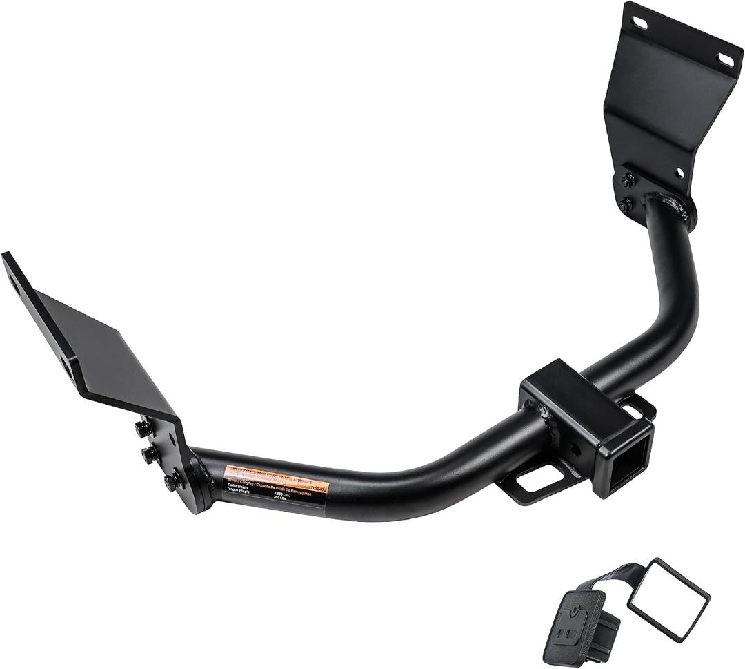 DBXB-RV Class 3 Trailer Hitch Standard 2-Inch Receiver Compatible with 2019-2025 Acura RDX (May Interfere with liftgate kick Sensor), Multi-Fit Hitch to Receive Ball Mount, Cargo Carrier. 13423