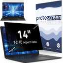 Laptop Privacy Screen 14 Inch Compatible with HP/Dell/Acer/Samsung/Asus/Lenovo/Toshiba,16:10 Aspect Removable Anti Glare Blue Light Filter Protector, 14 in Laptop Privacy Screen Shield
