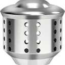 Moka Pot Stovetop Espresso Coffee Maker Accessories Anti-Splash Valve Stainless Steel