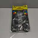 3 x misaya 4 Packs Disposable Table Cloth, 84" Round Waterproof Tablecloth, Leakproof & Sturdy Decorative Table Covers for Picnic and Outdoor, Black