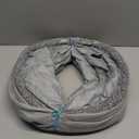 51 Inches Extra Long Cat Tunnels for Indoor Cats, Collapsible Pet Play Tube with Cat Toys and Two Peek Holes, Cat Hideout Hideaway for Big Cats, Kittens, Bunny Rabbits, Ferrets, Puppy (Gray)