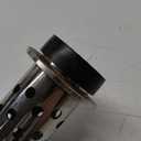 DZQ Perforated Casting Flask Vacuum Casting Stainless Steel Wall Flanged with Rubber Sprue Base(3" x 4")