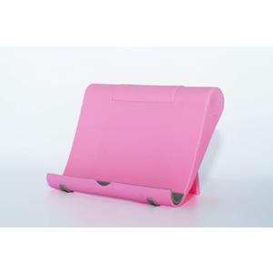 IvyRun Universal iPad, Tablet & Smartphone Stand Holder, Adjustable and Stable Design for Office and Home, Fits All Devices, Pink