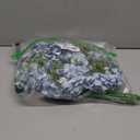 ZYTUYO 5 Pcs Light Blue Silk Hydrangeas Artificial Flower Boho 20'' Faux Hydrangeas for Spring Home Decor Kitchen Living Room Porch Wreath Indoor Outdoor Wedding Flower Arrangement