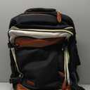 LOVEVOOK Rolling Backpack for Women, 50L Travel Backpack with Wheels, Carry on Luggage for Men, 17.3 Inch Wheeled Laptop Bag, Flight Approved Personal Item Suitcase Size: XLarge-18.5 Inch-50L-1Pcs with Wheels