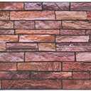 3 ft. x 1 1/2 ft. x 3/16 in Claystone Slate Brown Faux Decorative 3D Wall Panel for Interior (10-PCs)