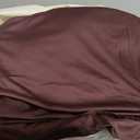 50ft×15ft Brown Backdrop Curtain for Wedding Parties, W5' x H15'