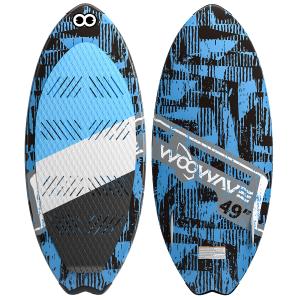 WOOWAVE Wakesurf Board 49 inch with 2 Removeable Tail Fins, Light EPS Core and EVA Traction Pads Perfect Surfing for Kids Adults Beginners