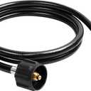 SHINESTAR 6 FT Propane Hose Adapter - Compatible with Buddy Heaters, Coleman Camping Stove, Weber Q Grill, Lanterns and More - Connect 1 lb Portable Appliances to 20 lb Tanks