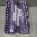 2 x Birthday Gifts for Women - Gifts for Woman Birthday Unique - Happy Bday Decorations for Women - Womens Birth Day Gifts - Bday Gift for Wife Mom Sister Grandma - Purple Birth Day Blanket 50''x60''