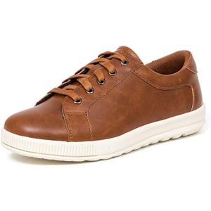 Deer Stags Boy's Kane Dress Fashion Sneaker (4 Big Kid, Dark Tan)