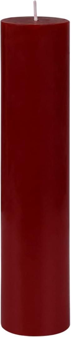 2 x 9 Red Pillar Candle