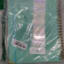 Spiral Notebook, College Ruled Notebook, 8.5" x 11", 300 Pages Leather Journals for Writing, A4 Hardcover Journaling Notebooks for Work School, 24pcs Tabs, Large Embossed Journal for Women Men, Teal