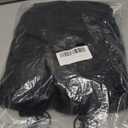 Black Long Sleeve Cocktail Mini Dress for Women Square Neck Birthday Dinner Club Night Bodycon Sexy Short Dresses (Medium)