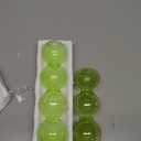 Glass Bud Vase Set of 2, Bubble Hydroponic Vase Small Glass Flower Vase Clear Centerpieces for Wedding Rustic Home Decor, Decorative Glass Bottles for Office Table Dcoration (Green) (Yellow,Blue,Green)