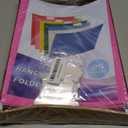 25 Packs Hanging File Folders Pink,Letter Size 8.5x11,Hanging File Folders with 1/5-cut Tabs,File Folders for Filing Cabinet with Tabs,Designed for Bulky Files,Ideal Office,School Classroom