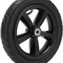 Pro Scooter Wheels, 8 Inch Anti Slip Rubber Mountain Board Wheels Tire 200x45 Inner Electric Mountain Board with Inner Tube and Bearings for Adults All Terrain