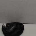 KooKaStyle Clip in Synthetic Hair Extensions Long Wavy 4PCS Thick Hairpieces Black Fiber Double Weft Natural Hair Extensions 16 Inch for Women