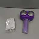 VASSON Fabric Shaver, Electric Lint Remover, Rechargeable Lint Shaver, Sweater Shavers to Remove Pilling, Large Fuzz Remover for Clothes Couch Furniture (Purple)