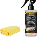 Headlight Restoration Kit, Instantly Restores Yellowing, Oxidation and Cloudy, Brings Headlights Back to Like New Condition, Long-Lasting Protection & Shine for All Cars Lamps - 5oz/150ml