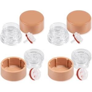 RK-17VB Vacuum Breaker Float Kit fit for Woodford Model 17, Freezeless Anti-Siphon Wall Faucet Repair Kit, 4 Pack