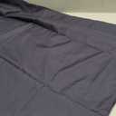 Twin Flat Sheet, 66x96 Inches, Brushed Microfiber, Navy Blue
