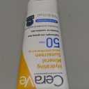 CeraVe 100% Mineral Sunscreen SPF 50, Face sunscreen With Zinc Oxide & Titanium Dioxide, Hyaluronic Acid + Niacinamide + Ceramides, Oil Free, Travel Size 2.5 oz