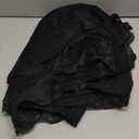 eZAKKA Halloween Table Cloth, Spider Webs Tablecloths Black Tablecloth Lace Fabric Table Cloths Spooky Cover for Rectangle Tables for Parties Gothic Halloween Home Decorations, 60x84 Inch