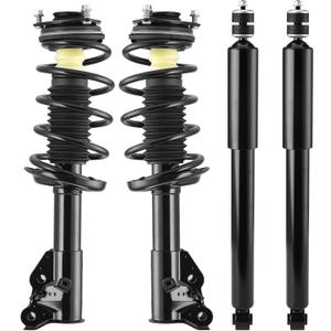 AUTOSAVER88 Front & Rear Pair Complete Quick Struts Shocks Compatible with 2006-2010 Acura CSX, 2006-2011 Civic