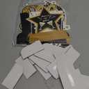 9 Pieces 30th Birthday Decoration 30 th Birthday Centerpieces for Tables Decorations Cheers to 30 Years Honeycomb Table Topper for Men and Women Thirty Years Party Decor Supplies