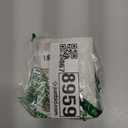 Leather Wristlet Keychain for Women, Cute Keychain Wristlet Car Key Chain with 2 Key Ring, Anti-Lost D Ring and Mini Wallet (Black)