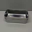 LIANYU 2 Pack Bread Loaf Pans for Baking Bread, 9x5Inch Stainless Steel Meatloaf Baking Pan, Loaf Tin for Homemade Banana Brownies and Pound Cakes, Dishwasher Safe (Silver)